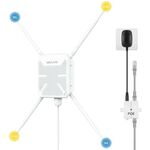 Ripetitore AP WAVLINK WN588HA2, amplificatore di segnale WiFi, extender WiFi dual band AC1200, spina: spina UK