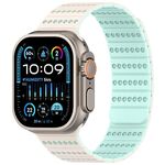Cinturino magnetico a nido d'ape per Apple Watch da 46 mm / 49 mm / 45 mm / 44 mm (menta stellare)