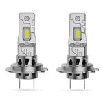 2 fari LED integrati per auto, 6000K, modello: H7 (luce bianca)