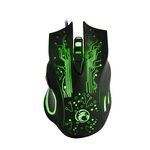 Mouse ottico cablato da gioco USB iMICE X9 (nero)
