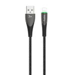 Cavo dati TOTU CB-17-L da 15 W USB a 8 pin con spegnimento intelligente, lunghezza: 1,2 m (ossidato)