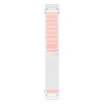 Per cinturino in nylon a sgancio rapido da 26 mm (bianco e rosa)