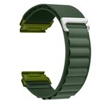 Per cinturino in nylon a sgancio rapido da 26 mm Gamin (verde militare)