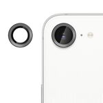 Pellicola in vetro temperato ultrasottile per obiettivo della fotocamera individuale Klebol No Flicker per iPhone 16e (nero)