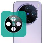Per vivo X200s imak Pellicola per obiettivo della fotocamera posteriore in vetro HD versione nera, versione autoposizionante