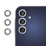 Per Samsung Galaxy A15 5G Klebol No Flicker Pellicola in vetro temperato ultra sottile per obiettivo della fotocamera individuale (argento)