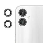 Pellicola in vetro temperato ultrasottile anti-sfarfallio per obiettivo della fotocamera individuale Klebol per Samsung Galaxy A05 (nero)