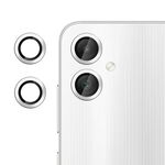 Per Samsung Galaxy A05 Klebol Pellicola in vetro temperato ultrasottile anti-sfarfallio per obiettivo della fotocamera individuale (argento)