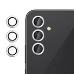 Per Samsung Galaxy A05s Klebol No Flicker Pellicola in vetro temperato ultrasottile per obiettivo della fotocamera individuale (argento)