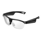 Occhiali intelligenti L01, supportano la traduzione intelligente AI / chiamata Bluetooth / riduzione intelligente del rumore (bianco)