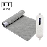 JSB-1 Tappetino riscaldante in grafene Coperta elettrica per lavaggio ad acqua temporizzata, dimensioni: 30x60 cm (spina americana)