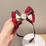 Clip a becco d'anatra per copricapo in velluto dorato natalizio 3 pezzi, colore: LD009 Babbo Natale