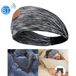 Cuffie per dormire ad asciugatura rapida con archetto wireless Bluetooth con altoparlanti HD (striscia nera)