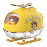 ICARER FAMILY IFJSQ07 Cartoon Nano Spray Umidificatore per luce notturna, Spec: plug-in (giallo)