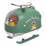 ICARER FAMILY IFJSQ07 Cartoon Nano Spray Umidificatore per luce notturna, Spec: plug-in (verde)