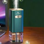 BG-S3 Type-C/USB-C Ricarica Mini umidificatore per auto con diffusore di aromi magnetici per la casa (blu)