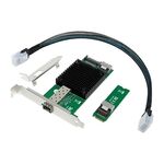 Scheda di rete industriale per server SUNWEIT ST7331 M.2 X520DA1 10GbE singola ottica/SFP+