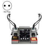 Sugon T1602 220V Dual Station Stazione di saldatura elettrica con doppia impugnatura, spina UE