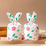 1 borsa Sacchetti per imballaggio di caramelle Sacchetti regalo per biscotti da forno 13,5x22 cm (fiore fresco)