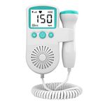 B3 Home Doppler Ultrasound Handheld Cuore fetale Donne incinte Monitor cardiaco fetale (verde)