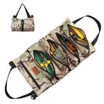 WESSLECO Borsa portaoggetti per attrezzi elettrici in tessuto Oxford (CP Camouflage)