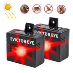 SK191 2pcs Solar Farm Wild Eagle Eye Repeller per animali