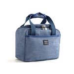 Borsa termica portatile per il pranzo Borsa termica per il pranzo Tote Borsa termica 24 x 17 x 14 cm (blu)