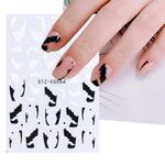 Adesivo per unghie in stile francese da 10 pezzi Adesivo per unghie a strisce pop (Stz-CS064)