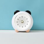 LED Night Light Cartoon Clock Desktop Animal Piggy Bank (Panda)