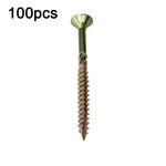 RUITOOL T25 100 viti per la lavorazione del legno Viti autofilettanti Torx 4,5 x 60 mm