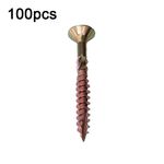 RUITOOL T25 100 viti per la lavorazione del legno Viti autofilettanti Torx 4,5 x 45 mm