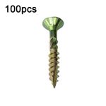 RUITOOL T25 100 viti per la lavorazione del legno Viti autofilettanti Torx 4,5 x 35 mm
