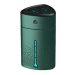 Silenzioso USB plug-in agli ioni d'argento purificante umidificatore domestico luce notturna atomizzatore, colore: verde