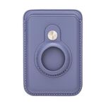 Per Airtag Positioner Fiber Card Clip antifurto Card Tracker Cover di protezione, dimensioni: magnetico (glicine)