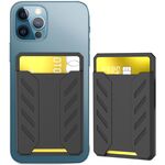 AhaStyle PT133-A-S Custodia in silicone adesivo per telefono cellulare (nero)