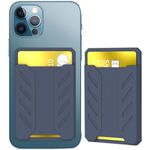 AhaStyle PT133-A-S Custodia per carte adesiva in silicone per telefono cellulare (blu)