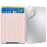 AhaStyle PT133-S Custodia per carte in silicone per telefono cellulare modello adesivo (rosa)