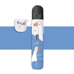 Per RELX 5a generazione di sigarette elettroniche Custodia protettiva stampata a prova di caduta Custodia protettiva per stick di sigaretta (Love You Duck)