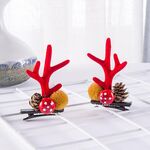 Accessori per capelli natalizi Forcine carine per bambini, colore: pigne
