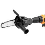 Motoseghe da potatura portatili elettriche HILDA, specifiche: 4 pollici nere