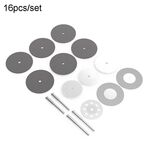 HILDA 16 pz/set Accessori per mulini angolari di taglio Set di accessori per rettifica