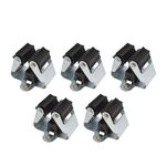 HILDA 5 pezzi/set con 10 viti di espansione portautensili da cucina perforato montato a parete portautensili da cucina