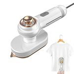 Spina americana per indumenti antiscottatura mini piroscafo rotativo pieghevole da 30 W (bianco)