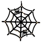 Ragnatela 4.5V Halloween incandescente luci sospese decorazione per feste