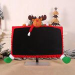 F-W233 Elk Model 3D Cartoon Protezione antipolvere Custodia per computer Forniture per decorazioni natalizie