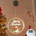 Ciondolo regalo con decorazione natalizia, stile: pupazzo di neve