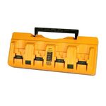 DCB104 Caricatore rapido portatile Caricabatteria per batteria al litio per utensili elettrici 12V-20V, per Dewalt DCB127 / DCB200 / DCB205 / DCB206, Spina: US