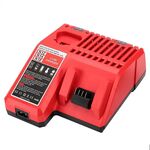 M12-18C per caricabatteria per utensili elettrici Milwaukee 18V, spina: EU