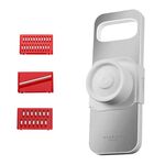 Kacheeg Tritaverdure Multifunzione da Cucina per Lavare e Sminuzzare Utensili per Affettare, Specifica: 3 in 1