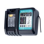 LUOMASHI Per caricabatterie Makita 18V al litio, modello: spina UK